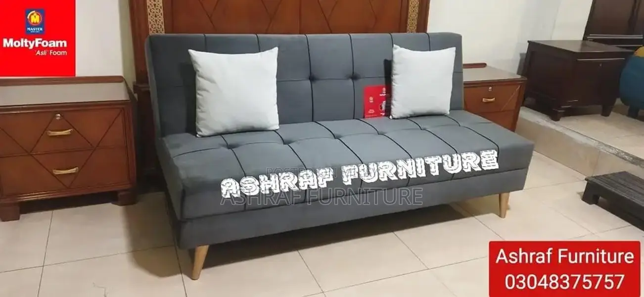 Convertible L-Shape Sofa Bed with Molty Foam