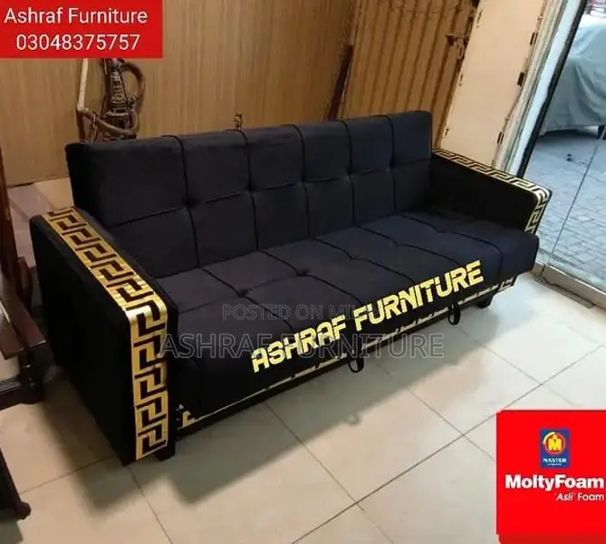Convertible L-Shape Sofa Bed with Molty Foam