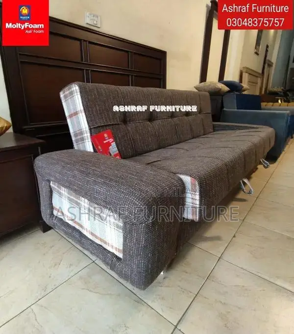 Convertible L-Shape Sofa Bed with Molty Foam