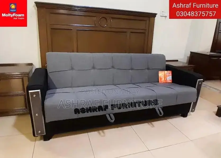 Convertible L-Shape Sofa Bed with Molty Foam