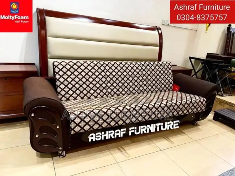 Convertible L-Shape Sofa Bed with Molty Foam