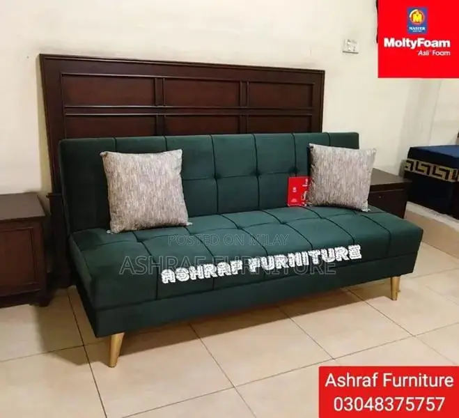 Convertible L-Shape Sofa Bed with Molty Foam