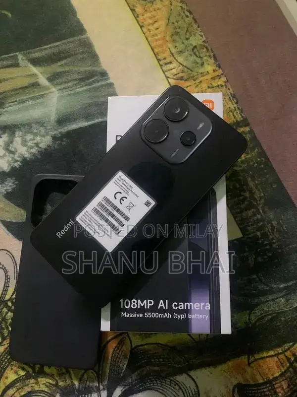 Redmi Note 14 Smartphone - 8GB RAM, 256GB Storage, Dual SIM