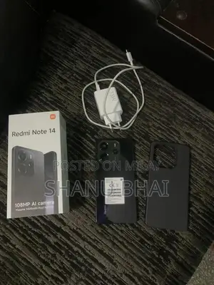 Redmi Note 14 Smartphone - 8GB RAM, 256GB Storage, Dual SIM