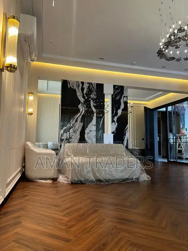 Semi Glossy Wooden Flooring | Laminate Tiles for Home & Office