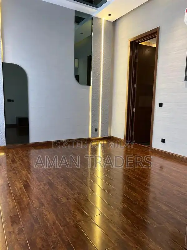 Semi Glossy Wooden Flooring | Laminate Tiles for Home & Office