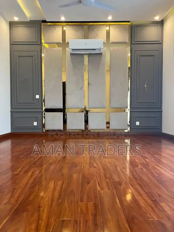 Semi Glossy Wooden Flooring | Laminate Tiles for Home & Office