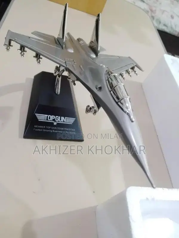 Vintage Metal Aircraft Model - 12 Inch Imported Collectible