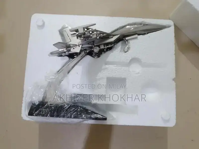 Vintage Metal Aircraft Model - 12 Inch Imported Collectible