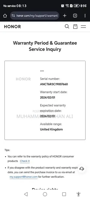 Honor Magic 6 Lite Smartphone - International Edition