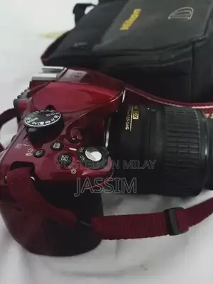 Nikon D5200 Red DSLR Camera with 18-55mm Lens