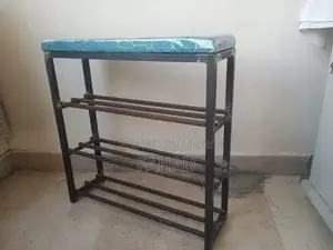 Multi-Purpose Shoe Rack with Soft Cushioned Seat