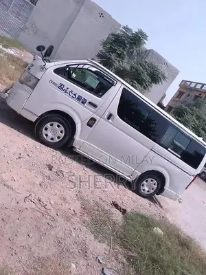Toyota Hiace Passenger Van - 8 Seater CNG Petrol Model with New Tires