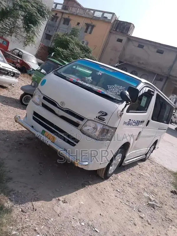 Toyota Hiace Passenger Van - 8 Seater CNG Petrol Model with New Tires