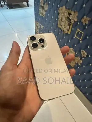 Apple iPhone 15 Pro White Titanium Smartphone