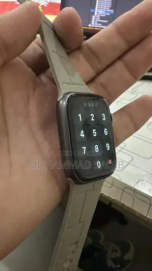 Apple Watch Series 5 GPS 44mm Graphite Black Smart Wearable with Extra