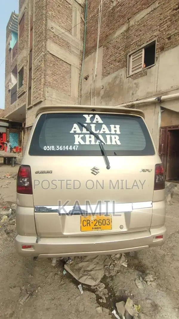 Suzuki APV Compact MPV - Reliable Family Vehicle with AC and Extra Fea