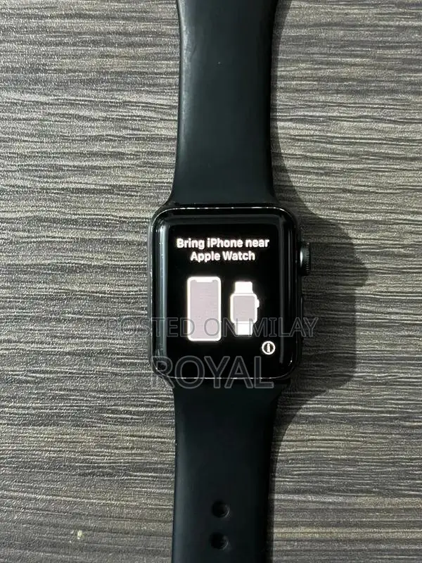 Apple Watch Series 3 38mm Smart Fitness Smartwatch with Heart Rate Mon