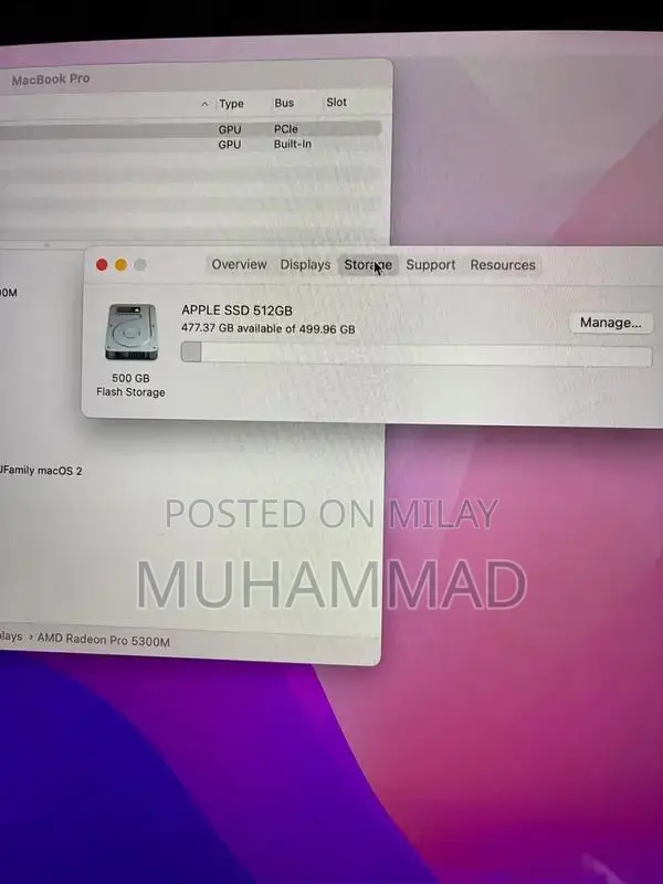 Apple MacBook Pro 16-inch Core i7 Laptop 2019