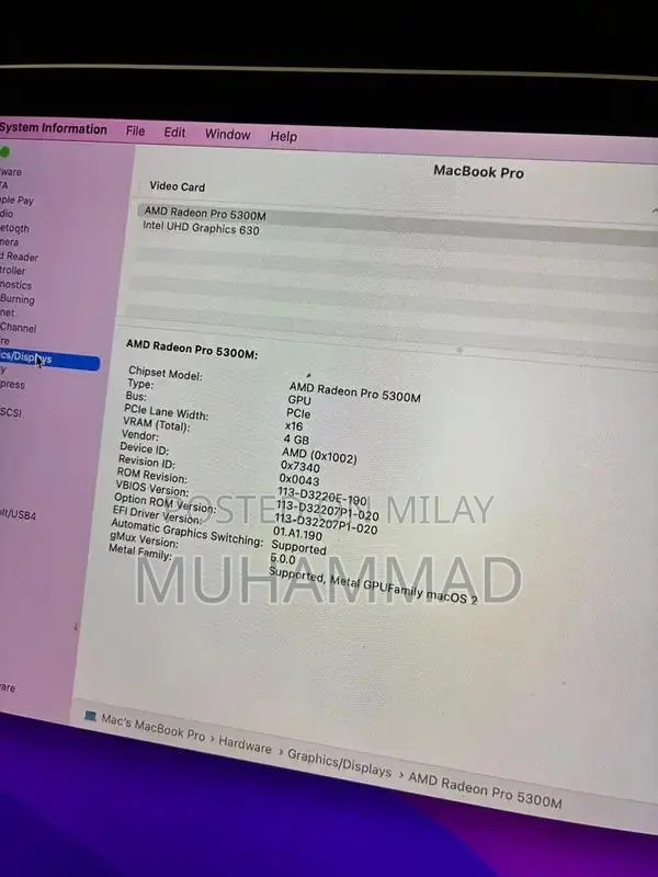 Apple MacBook Pro 16-inch Core i7 Laptop 2019