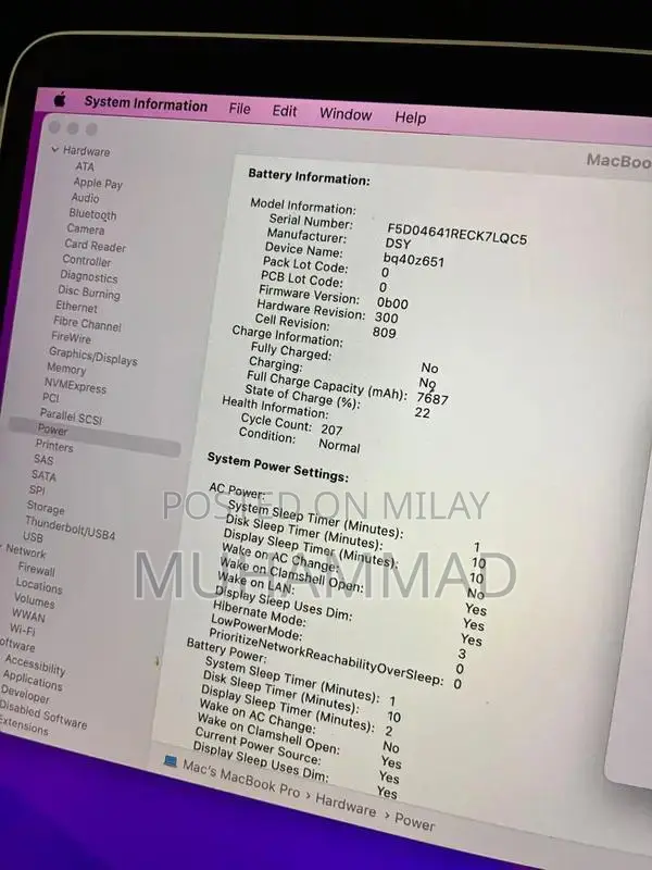 Apple MacBook Pro 16-inch Core i7 Laptop 2019