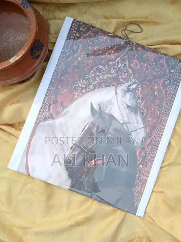 Majestic Horses Hand-Painted Wall Art Canvas Painting