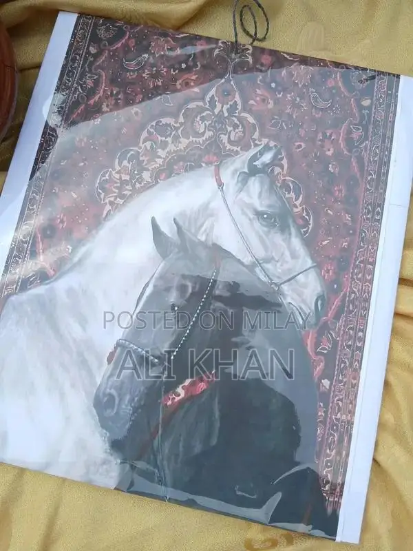 Majestic Horses Hand-Painted Wall Art Canvas Painting