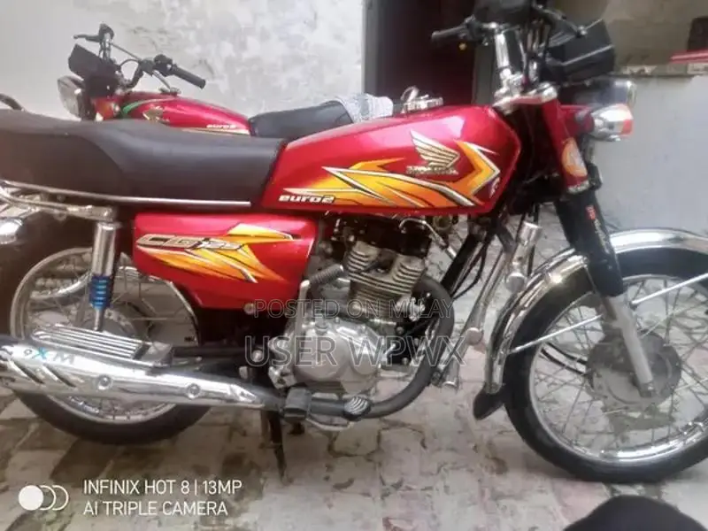 Honda CG 125 Motorcycle - 2021 Model in Excellent Condition