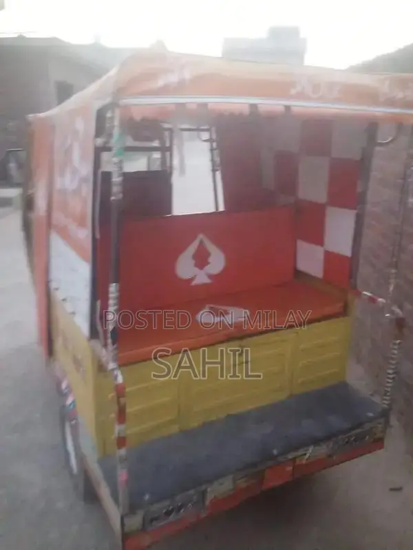 TukTuk Three-Wheeler Auto Rickshaw - New Engine Condition