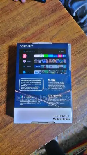Android Media Streaming Box with Voice Remote Control