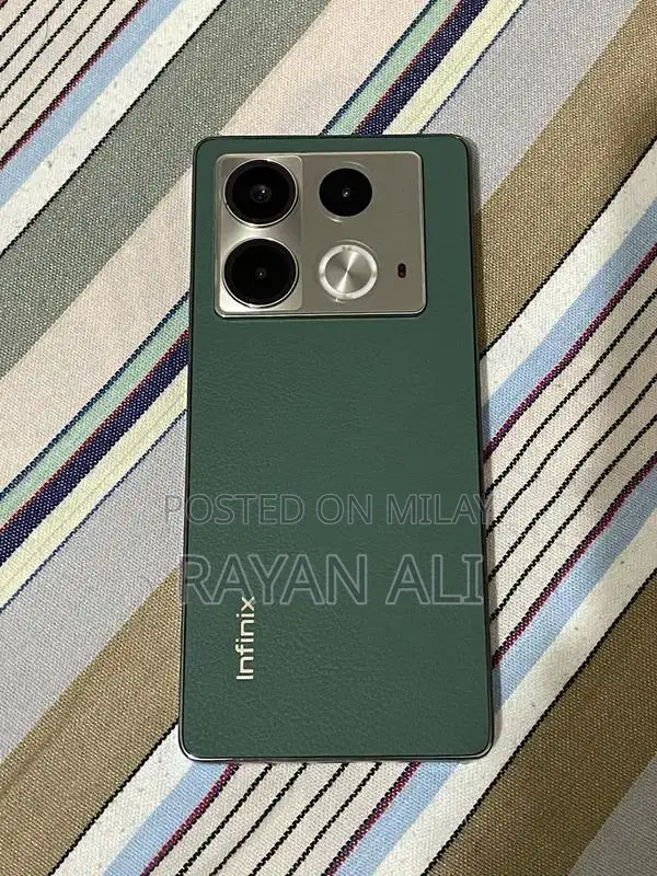 Infinx Note 40 8/256 with box,all accessories & 9 months warranty