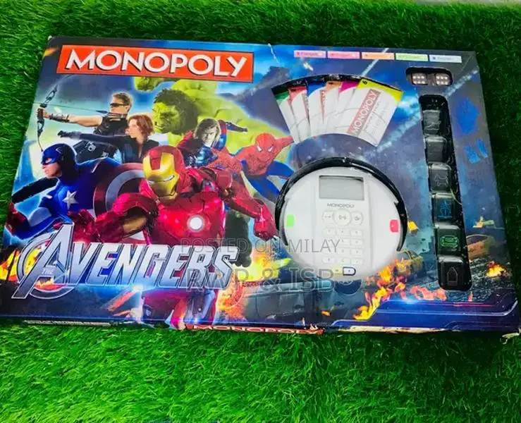 Brand New Avangers Edition Electronic Banking Monopoly