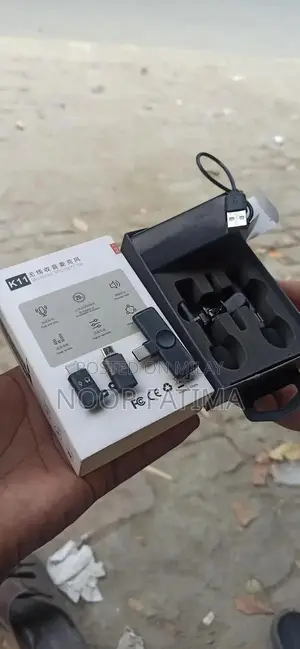 Wireless Microphone Professional Audio Recording Device