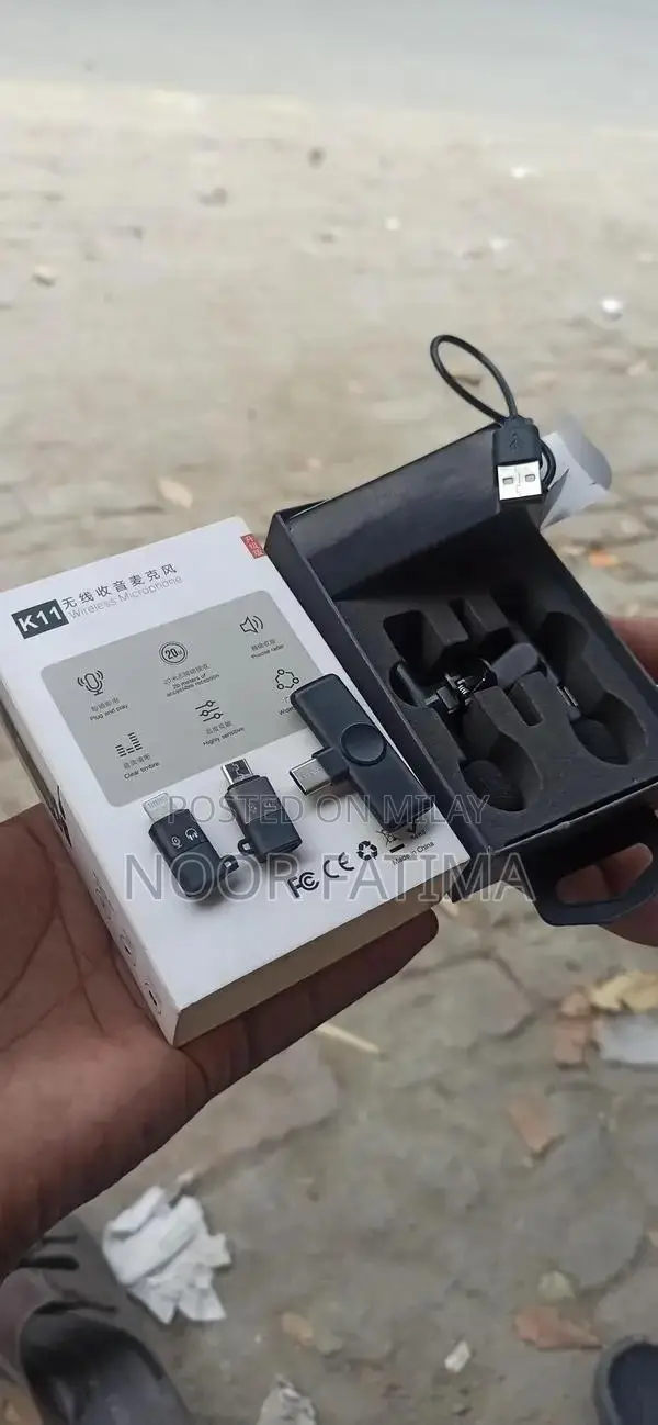 Wireless Microphone Professional Audio Recording Device