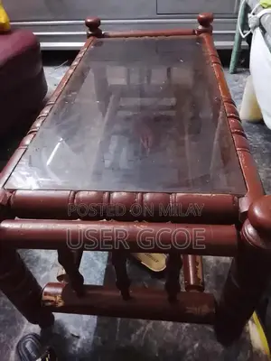 antic sofa set . . . 5 seatr sofa sath 3 table . paint hona hy bs