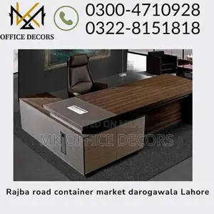 Photo - Professional Executive Office Table - Modern Design