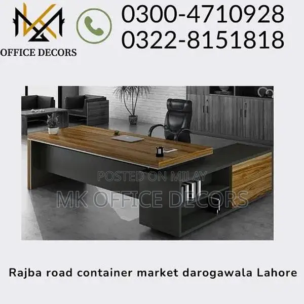 Professional Executive Office Table - Modern Design