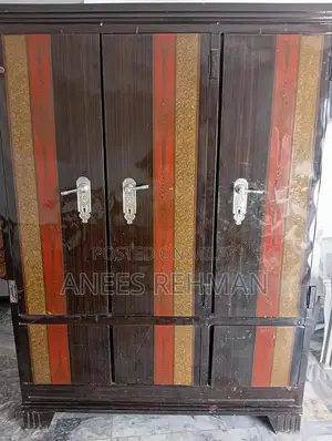 Photo - Industrial Style Iron Almari Storage Wardrobe