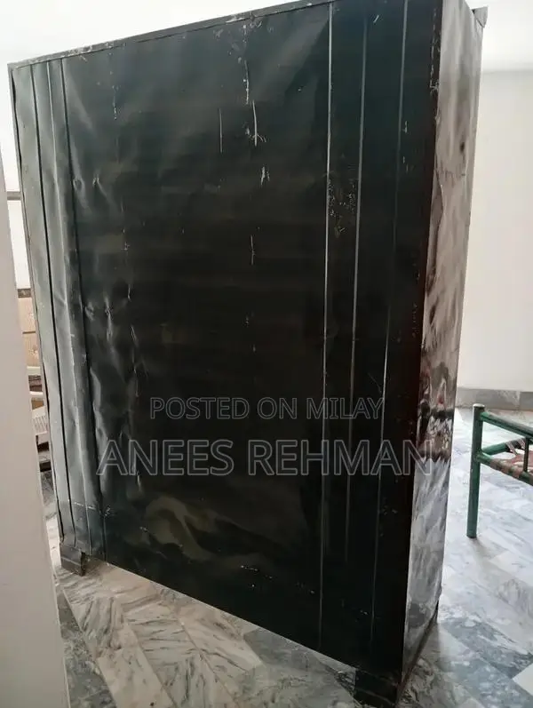 Industrial Style Iron Almari Storage Wardrobe