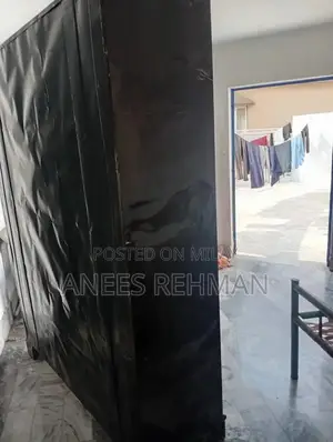 Industrial Style Iron Almari Storage Wardrobe