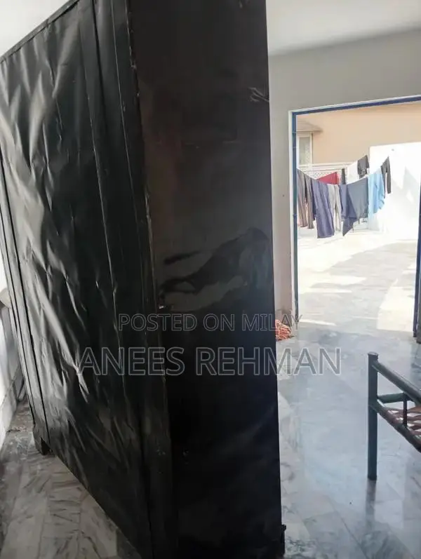 Industrial Style Iron Almari Storage Wardrobe