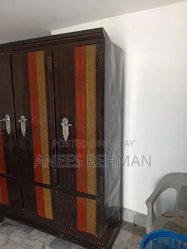 Industrial Style Iron Almari Storage Wardrobe