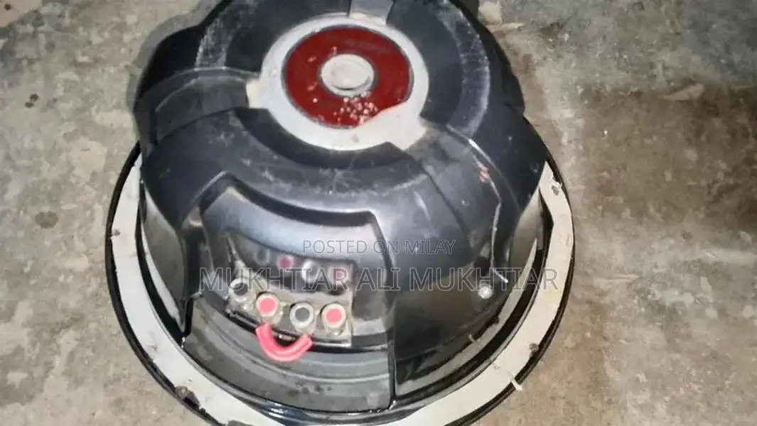 Car Audio System with Amplifier and Woofer