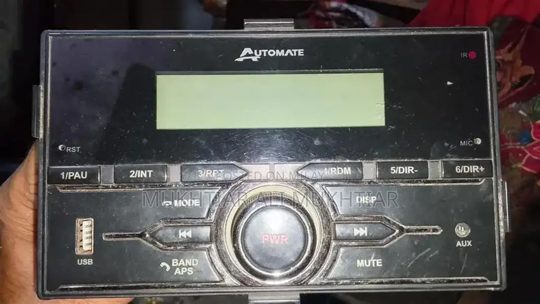 Car Audio System with Amplifier and Woofer