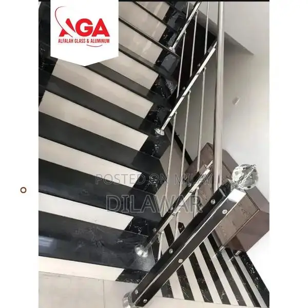 Steel Railing, Glass Railing, Iron, Stairs, Balcony, terrace,Stainless
