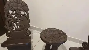 Photo - African chairs and table (Decorations) for sale .