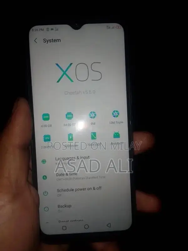 Infinix hot 8 4/64 only mobile