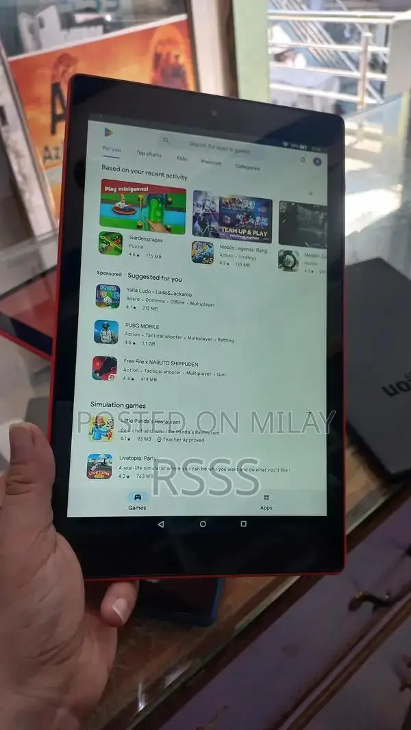 Amazon Fire HD 10 Tablet 7th Gen Multimedia Device