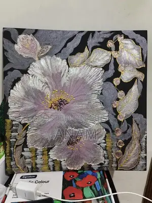 Photo - Acrylic texture  Painting