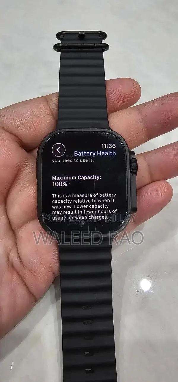 Apple Watch Ultra 2 49mm Smart Fitness Smartwatch - Black Edition